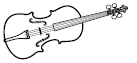 SVG-Grafik: Violine klein